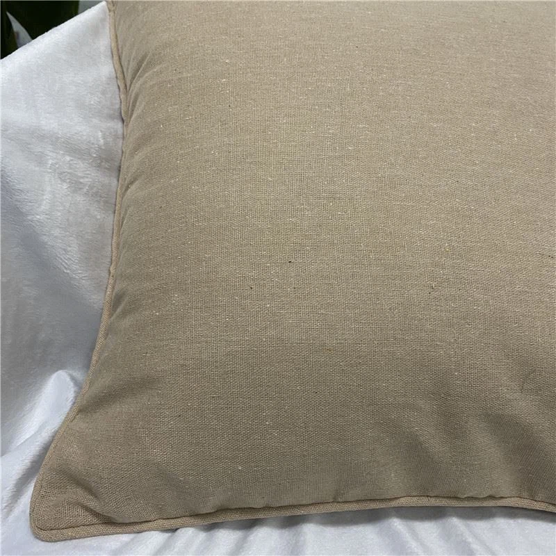 linen throw pillows
