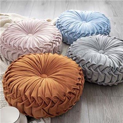 40cm Round Pumpkin Cushion