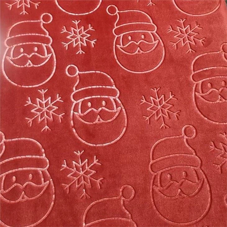 Christmas Flannel Fleece Fabric