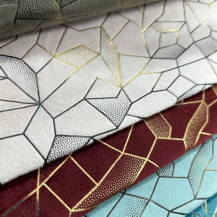 Soft Velvet Curtain Fabric