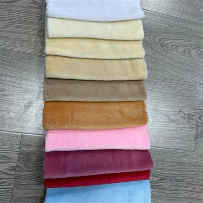 Ffabrig Cnu Gwlanen 100% Polyester